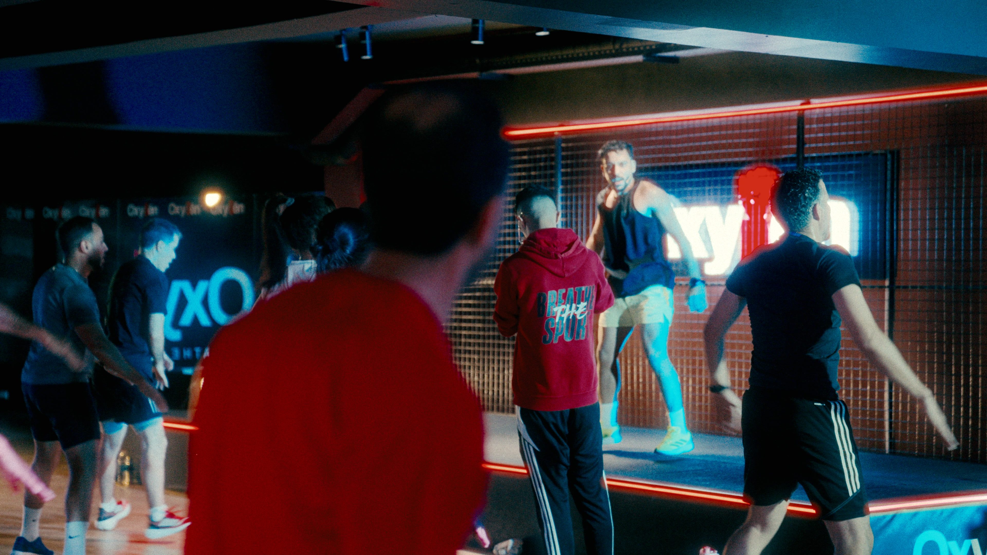 Oxygen Mega Club — cours gironde foule