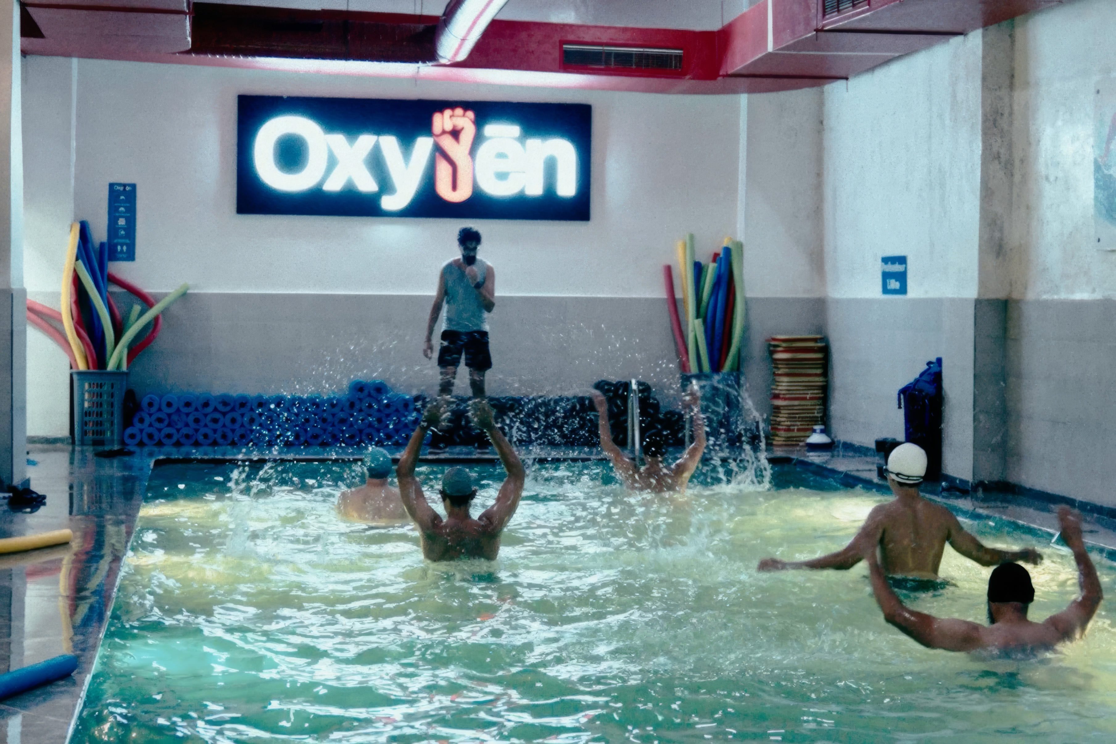 Oxygen Mega Club — piscine aquagym reel